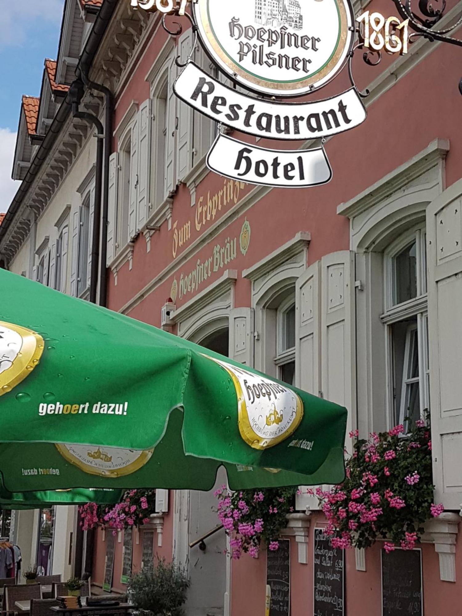Hotel Restaurant Erbprinz Walldorf Walldorf  Exterior photo