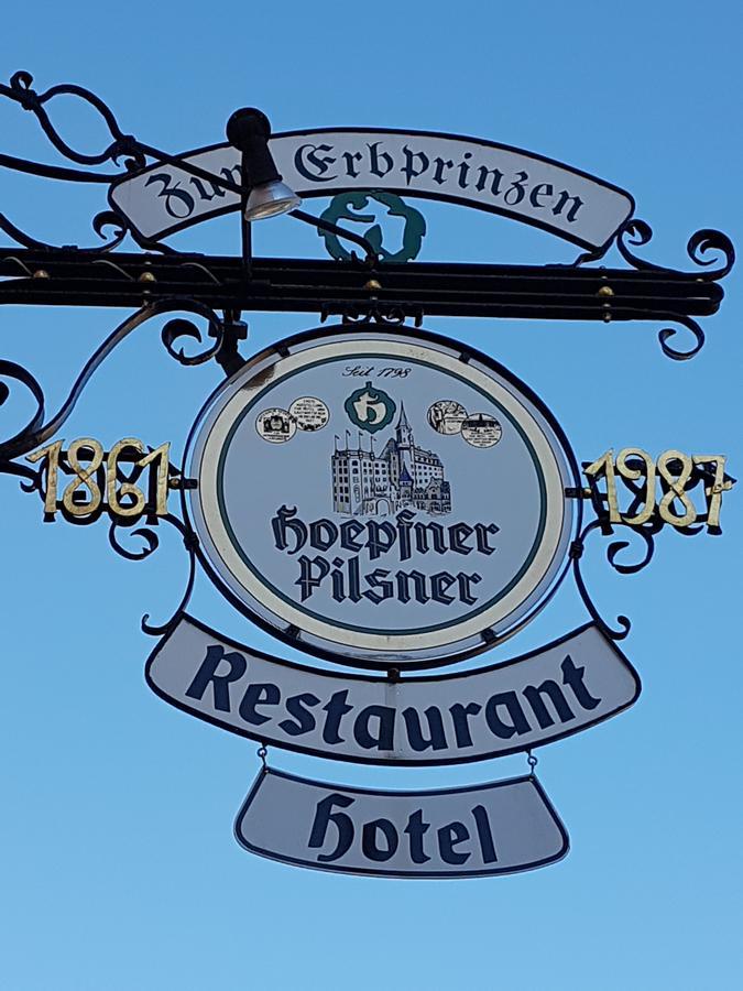 Hotel Restaurant Erbprinz Walldorf Walldorf  Exterior photo